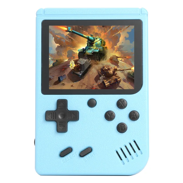 Lecteur De Jeux Vidéo, Console De Jeu Portable 1020 MAH, Plusieurs Jeux,  Sortie HD Pour Enfants Bleu, Vert 